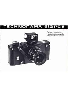 Linhof Technorama manual. Camera Instructions.